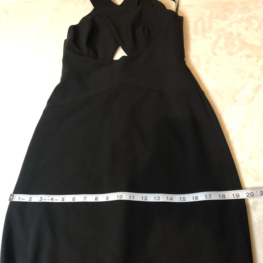 BCBGMAXAZRIA Salome Cutout Halter Gown Dress NWT - Picture 7 of 16